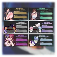 Image 1 of Anime Oil Change Stickers | DxD | Rezero | Teen Titans | Fate Stay night | DanDanDan | Konosuba
