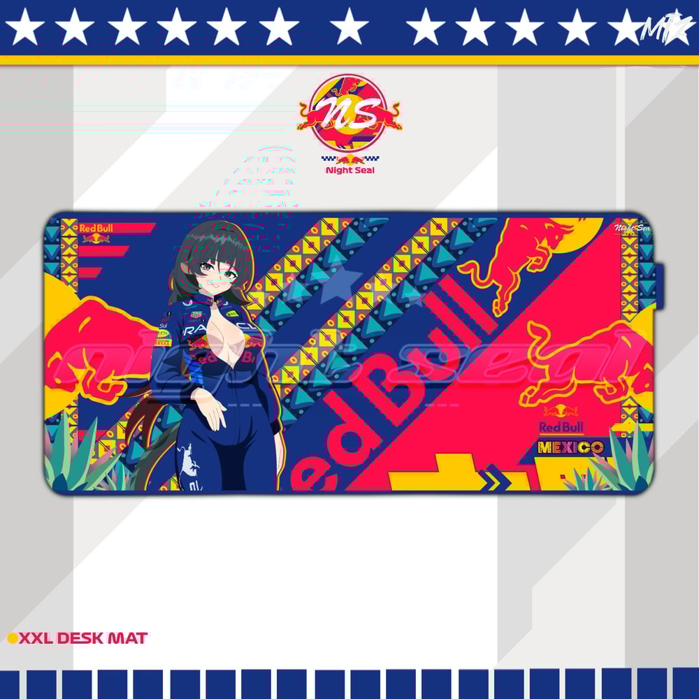 Image of JANE RED BULL / DESK MAT 