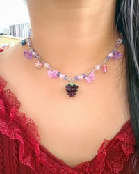 Image 3 of Blackberry Fairy Necklace