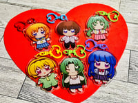 Image 1 of Higurashi no Naku Koro ni Acrylic Keychains