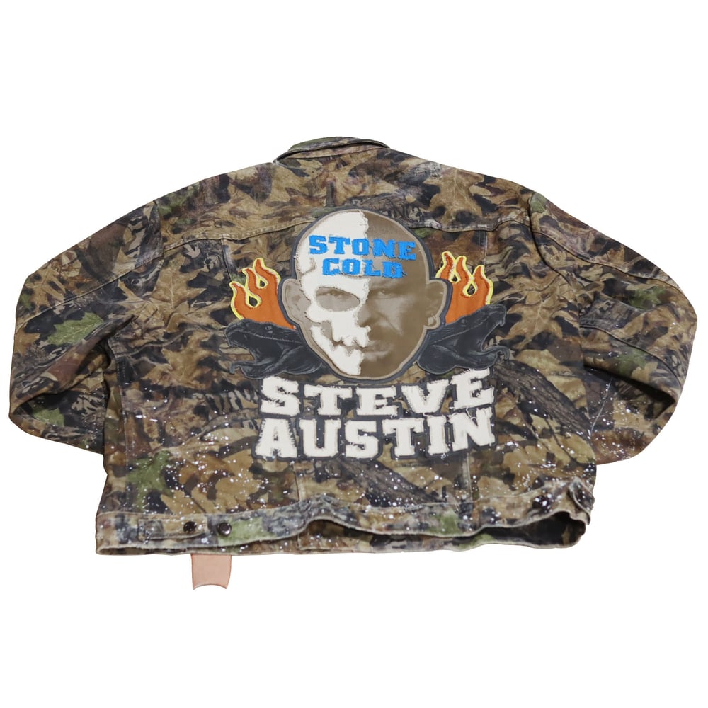 Image of Stone Cold Steve Austin Tribute Custom Jacket