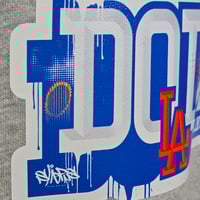 Image 3 of Dodgers Graff Hoodie