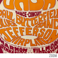 Image 2 of Bill Graham presents | Wes Wilson - 1966 | Event Poster | Vintage Poster