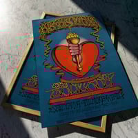 Image 1 of Bill Graham presents in San Francisco #136 | Rick Griffin - 1968 | Event Poster | Vintage Poster