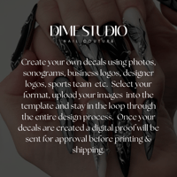 Image 8 of PERSONALIZED CUSTOM NAIL DECALS