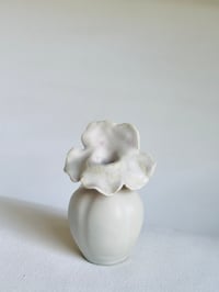 Image 4 of Floral Fluted Bud Vase
