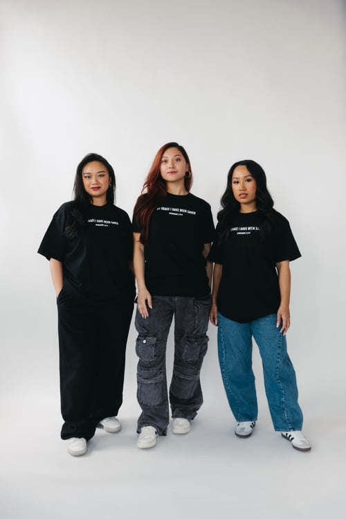 Image of CROWN OF THORNS TEE (BLACK)