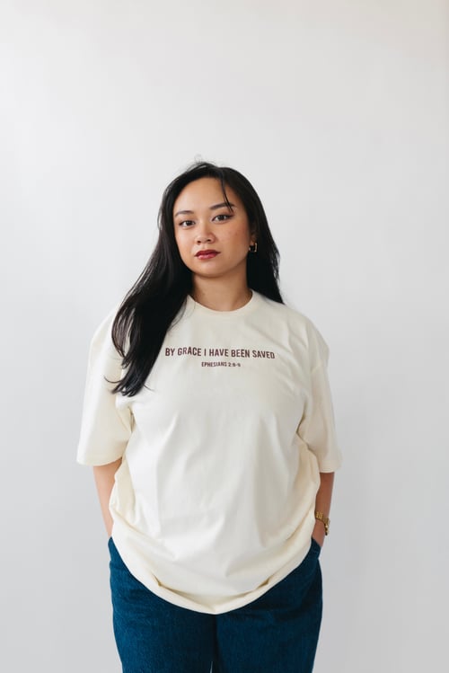 Image of CROWN OF THORNS TEE (OFF-WHITE)