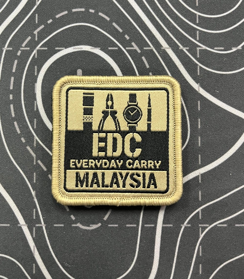 Image of EDC MALAYSIA Logo Patch 2025 - Pre Order