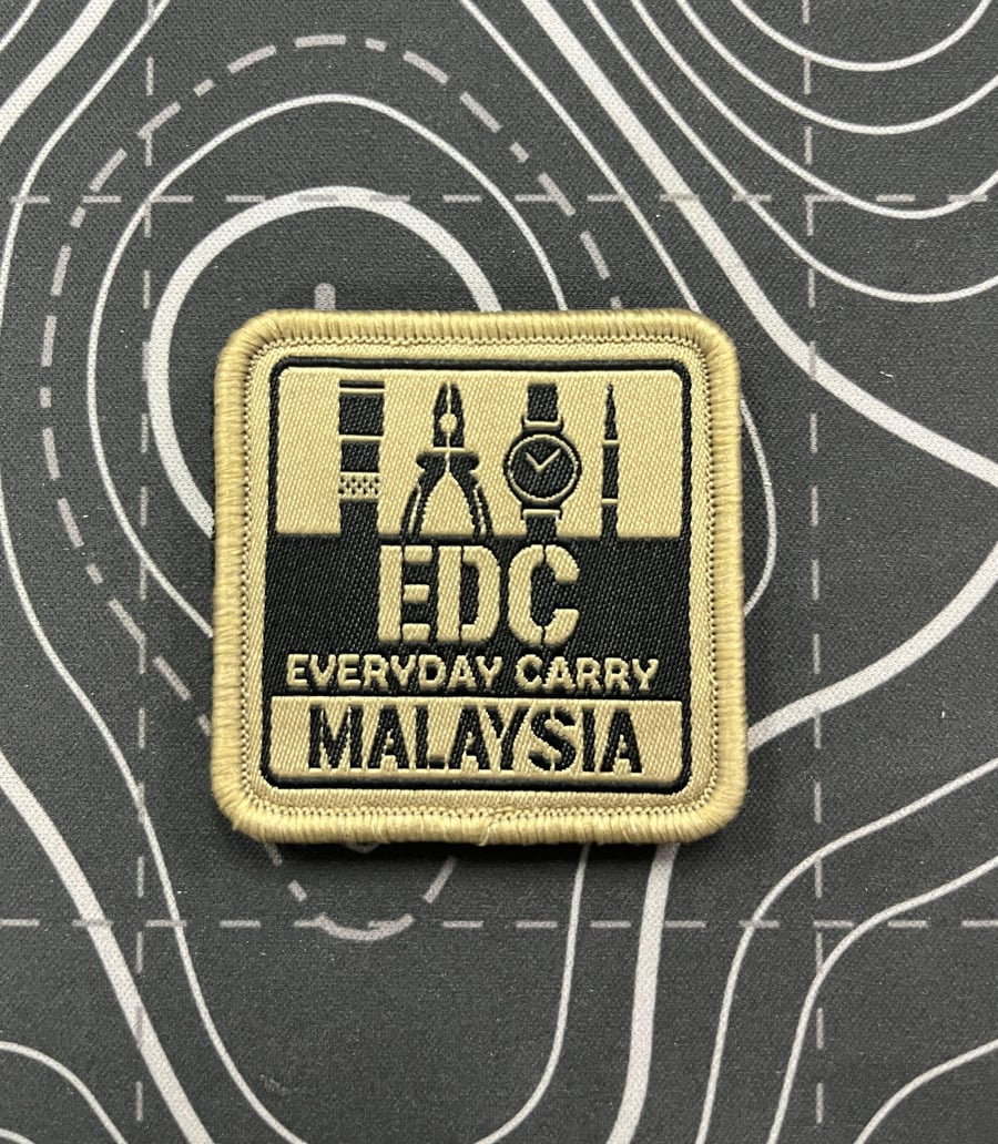 Image of EDC MALAYSIA Logo Patch 2025 - Pre Order