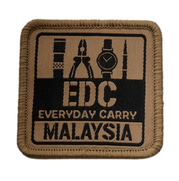 Image of EDC MALAYSIA Logo Patch 2025 - Pre Order