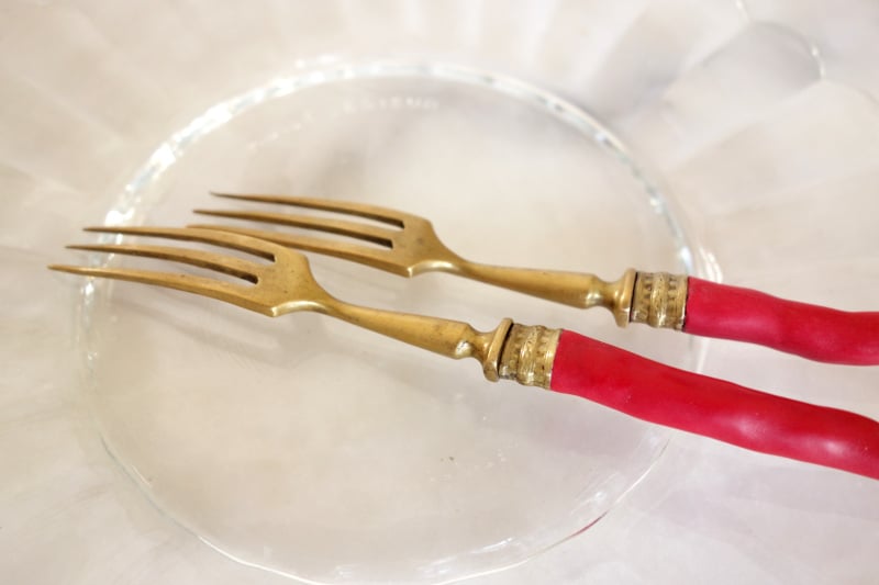 Image of Duo de Fourchettes Corail n°2