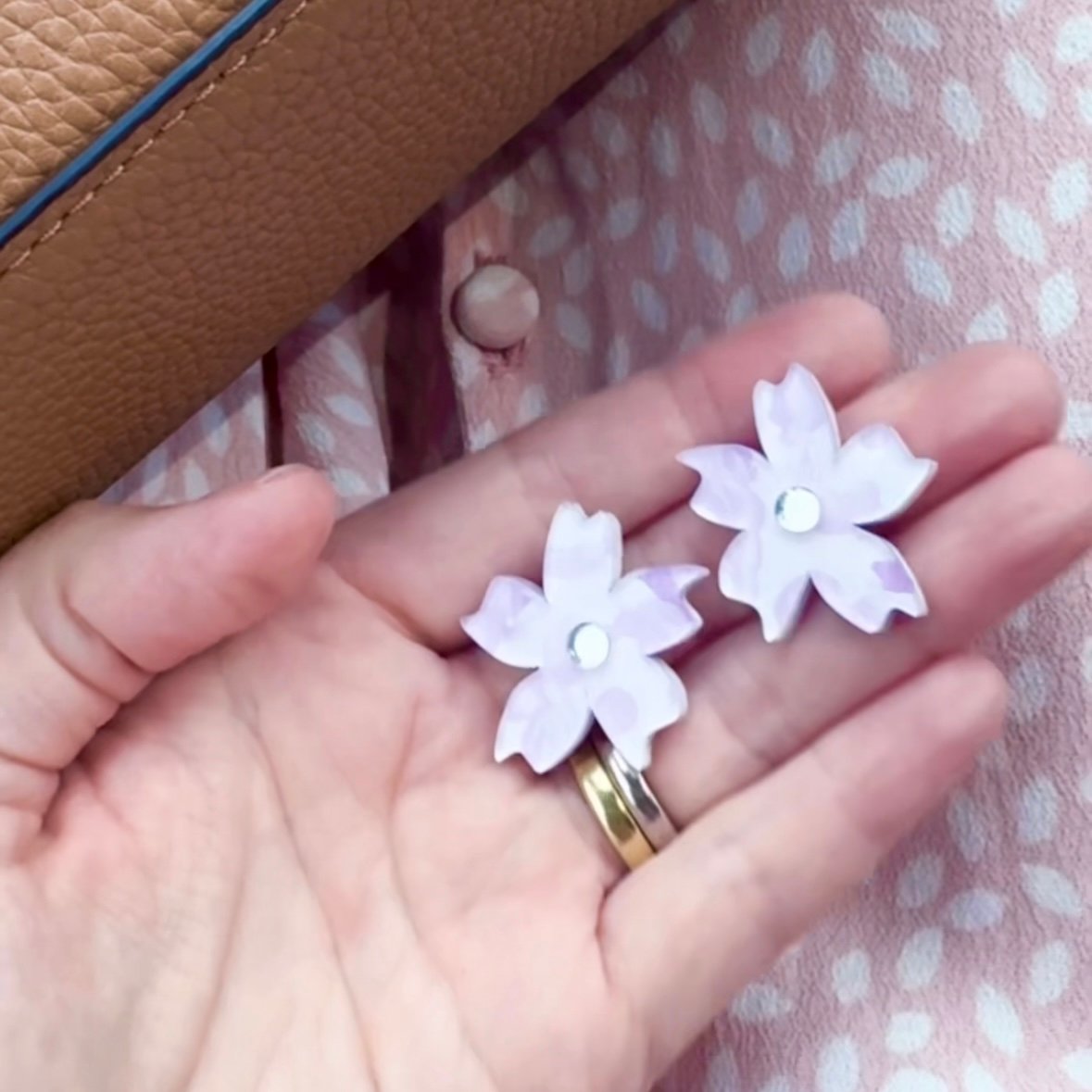 Image of SALE ~ 'Lilac Fields' Wildflower Studs