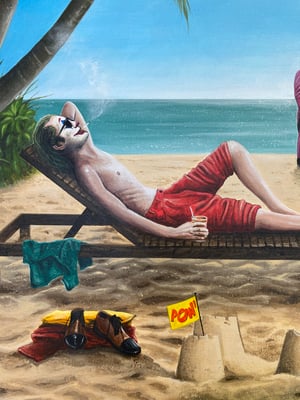 Image of ARKHAM BAY - ORIGINAL PAINTING