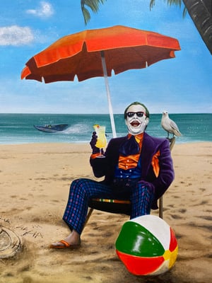 Image of ARKHAM BAY - ORIGINAL PAINTING