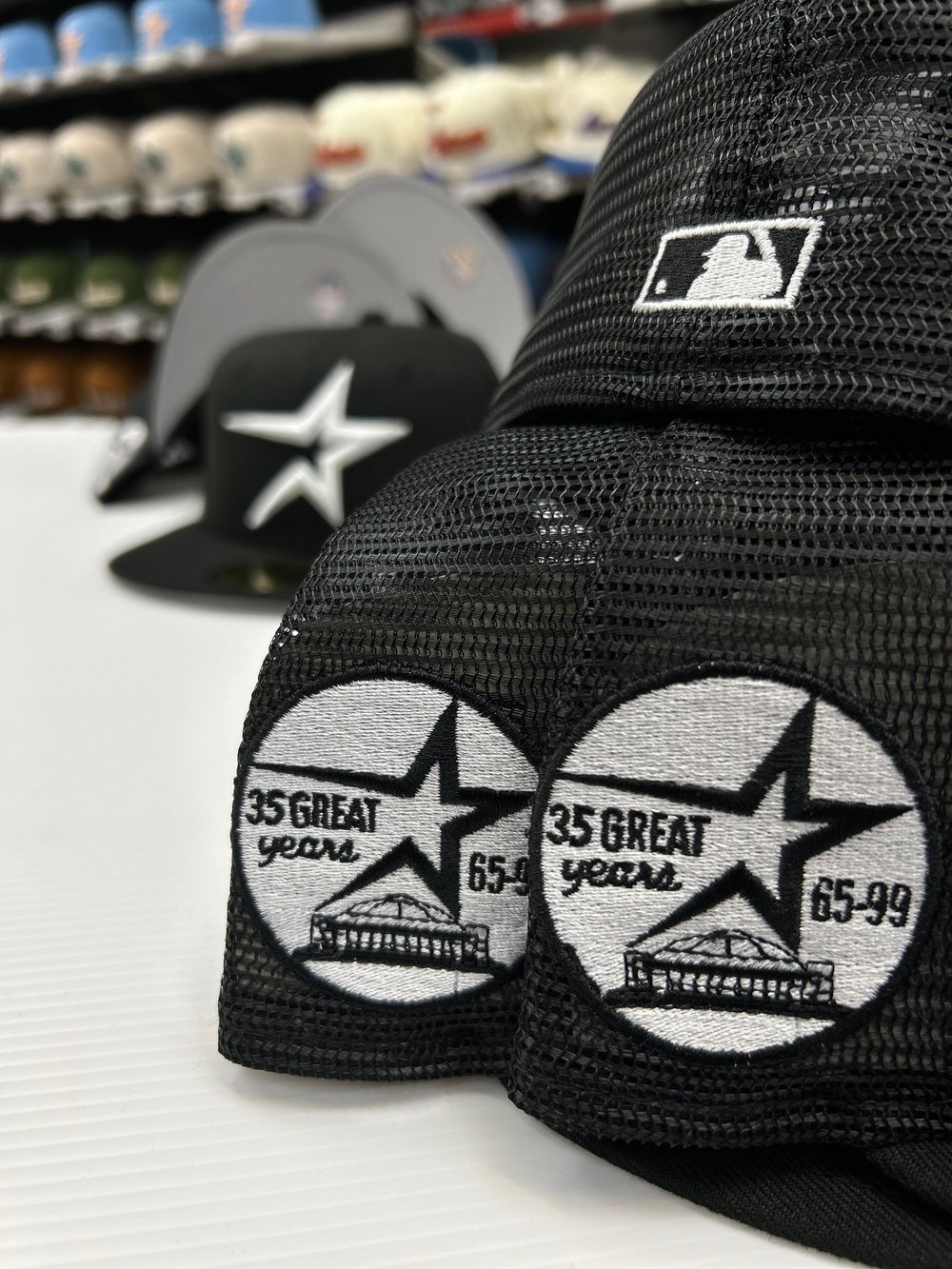 New Era 5950 Black-White Trucker