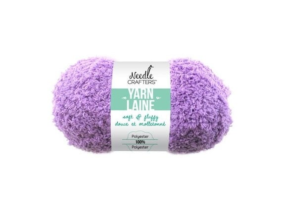 Lavender Soft 'n' Fluffy Yarn