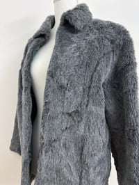 Image 2 of 00s Gray fur Jacket // L