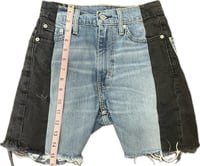 Image 3 of SPLIT LEVI SHORTS