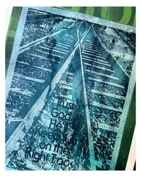 Image 2 of 11” x 17” TRUST GOD print