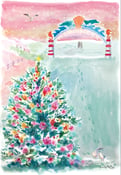 Image of Boardwalk Arch Christmas Cards