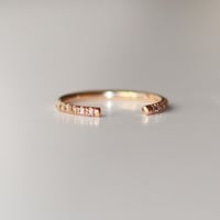 Image 3 of Dewy Orchid Open Ring