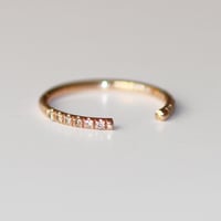 Image 2 of Dewy Orchid Open Ring