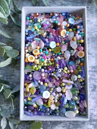 Image 3 of 350g Luxury Czech Glass/Gemstone Bead Mix