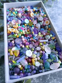 Image 4 of 350g Luxury Czech Glass/Gemstone Bead Mix