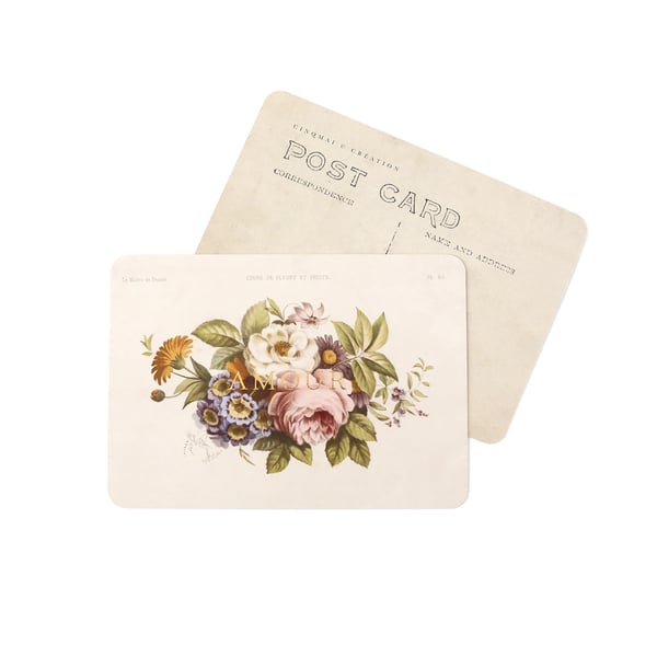 Image of Carte Postale AMOUR / DORÉ / ADÈLE