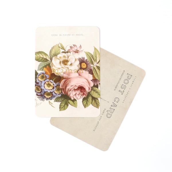 Image of Carte Postale MAMAN / DORÉE / ADELE