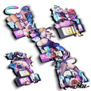 Image 2 of Holographic KTA Collab Stickers!