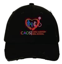 Image 1 of CAOS Embroidered Distressed Hat