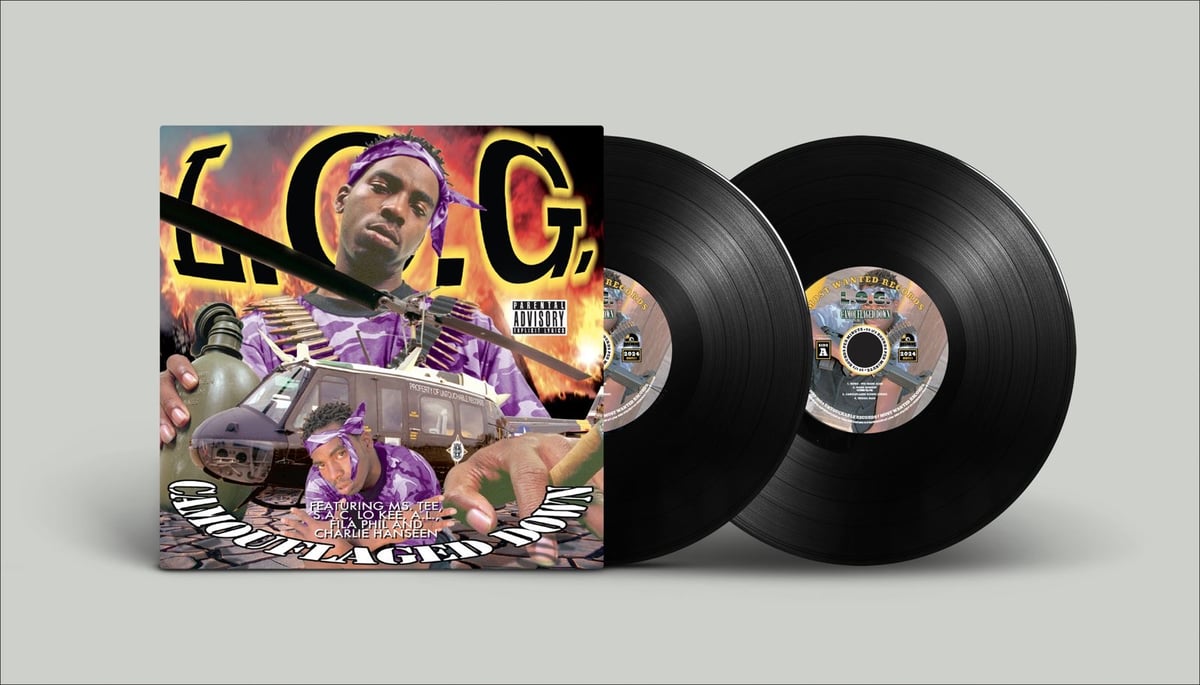 LP: L.O.G. - Camouflaged Down 1997-2024 (New Orleans, LA) | Most LP: L.O.G. - Camouflaged Down 1997-2024 (New Orleans, LA) | Most