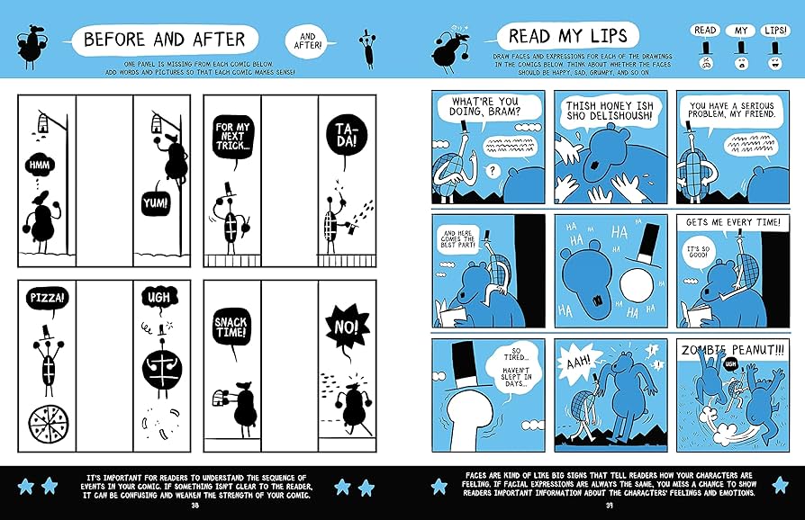 Image of Let's Make Comics! - J Smiley (was £12.99)