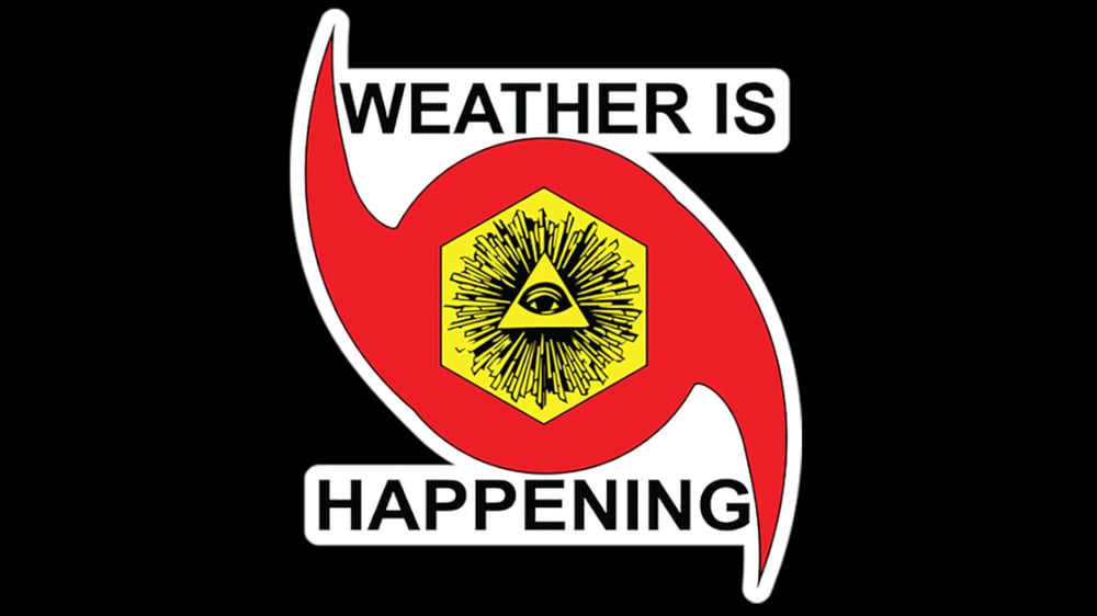 WEATHER IS HAPPENING PIN