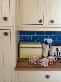 Image 3 of striped stargazer lily mug