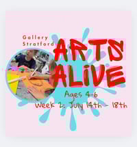 Arts Alive Ages 4-6; July 14-18