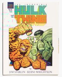 Image 1 of Incredible Hulk and The Thing by Starlin and Wrightson
