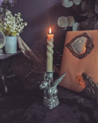 Image 2 of Gargoyle candle stick 
