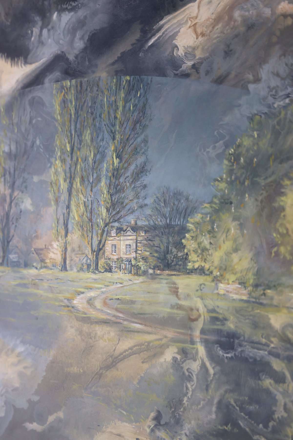 'View From The Gates' 2020, Original Painting