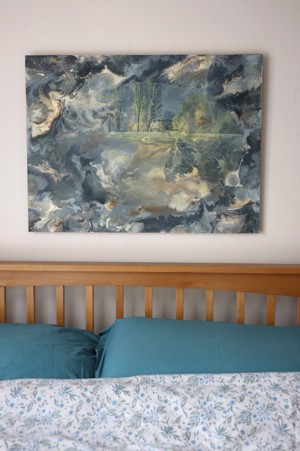 'View From The Gates' 2020, Original Painting