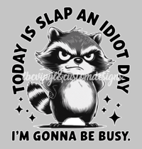 Image 1 of Slap An Idiot Day Decal