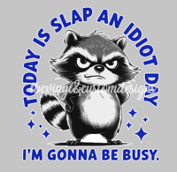 Image 4 of Slap An Idiot Day Decal