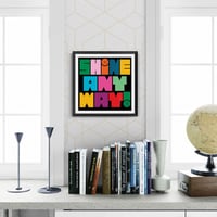 Image 15 of Shine Anyway Inspirational Art Print - New!