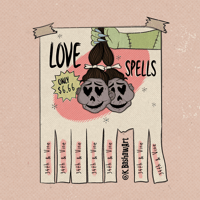 Image of Love Spells 8x8 Print