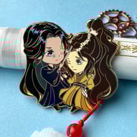 Image 2 of Changgu Headsmack Enamel Pin [In-Hands]