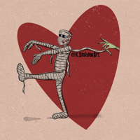 Image of XOXO 8x8 print