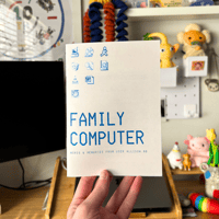 Image 1 of 'Family Computer' Risograph Zine