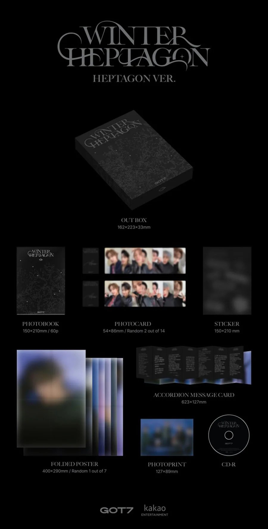 Image of GOT7 Winter Heptagon